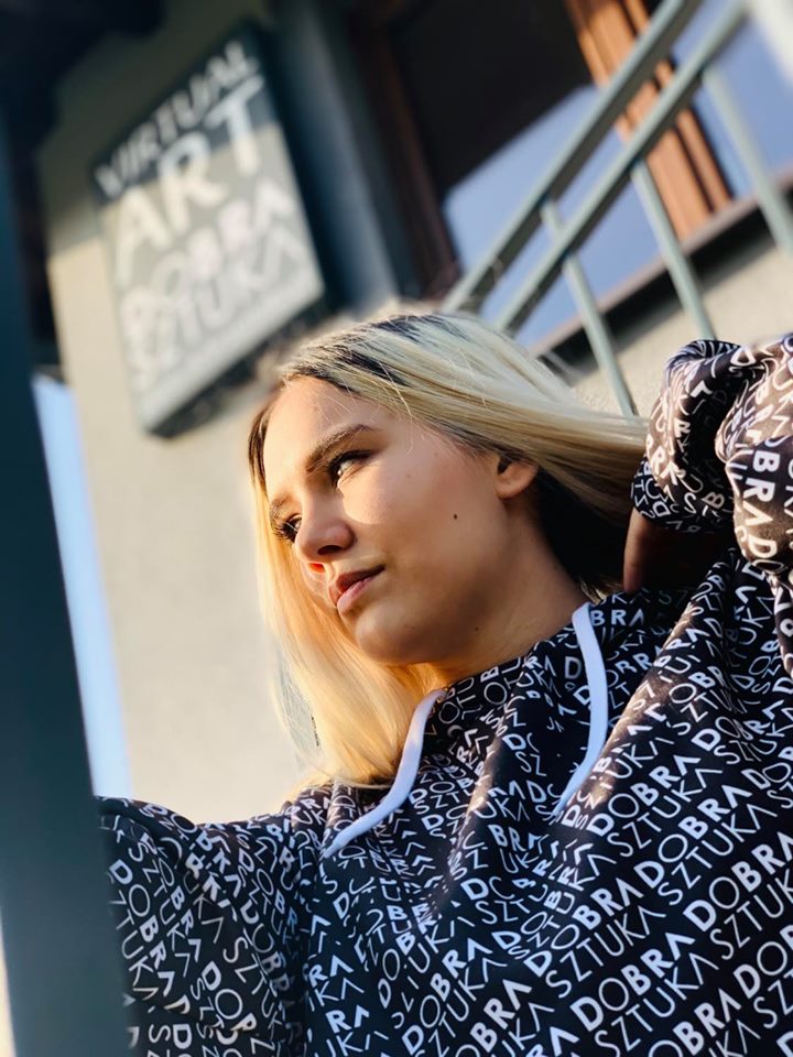 Dres damski dobrasztuka bluza + legginsy (komplet) dobrasztuka.pl logotyp BL - obrazek 6