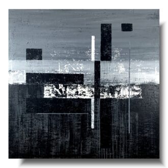 Duży obraz malowany "Piony i poziomy" autorska kolekcja 2096A