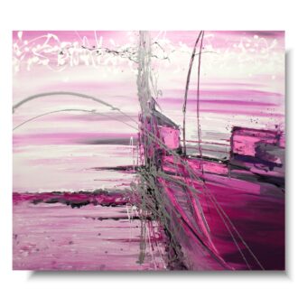 Duży różowy obraz cukierkowa słodka abstrakcja obrazy na płótnie 1359A