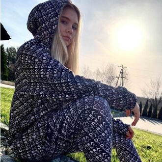 Dres damski dobrasztuka bluza + legginsy (komplet) dobrasztuka.pl logotyp BL