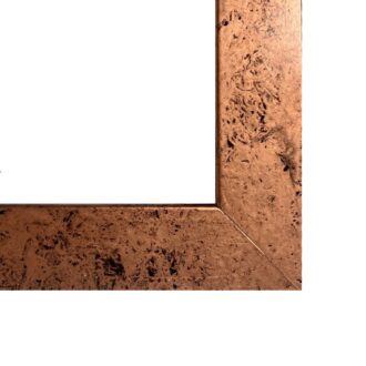 Miedziana rama do obrazu ręcznie malowana przecierana R2