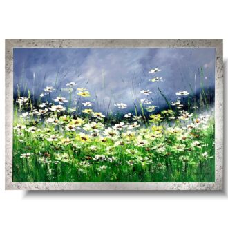 Obraz ręcznie malowany na płótnie "Zachwycająca łąka" 2164A