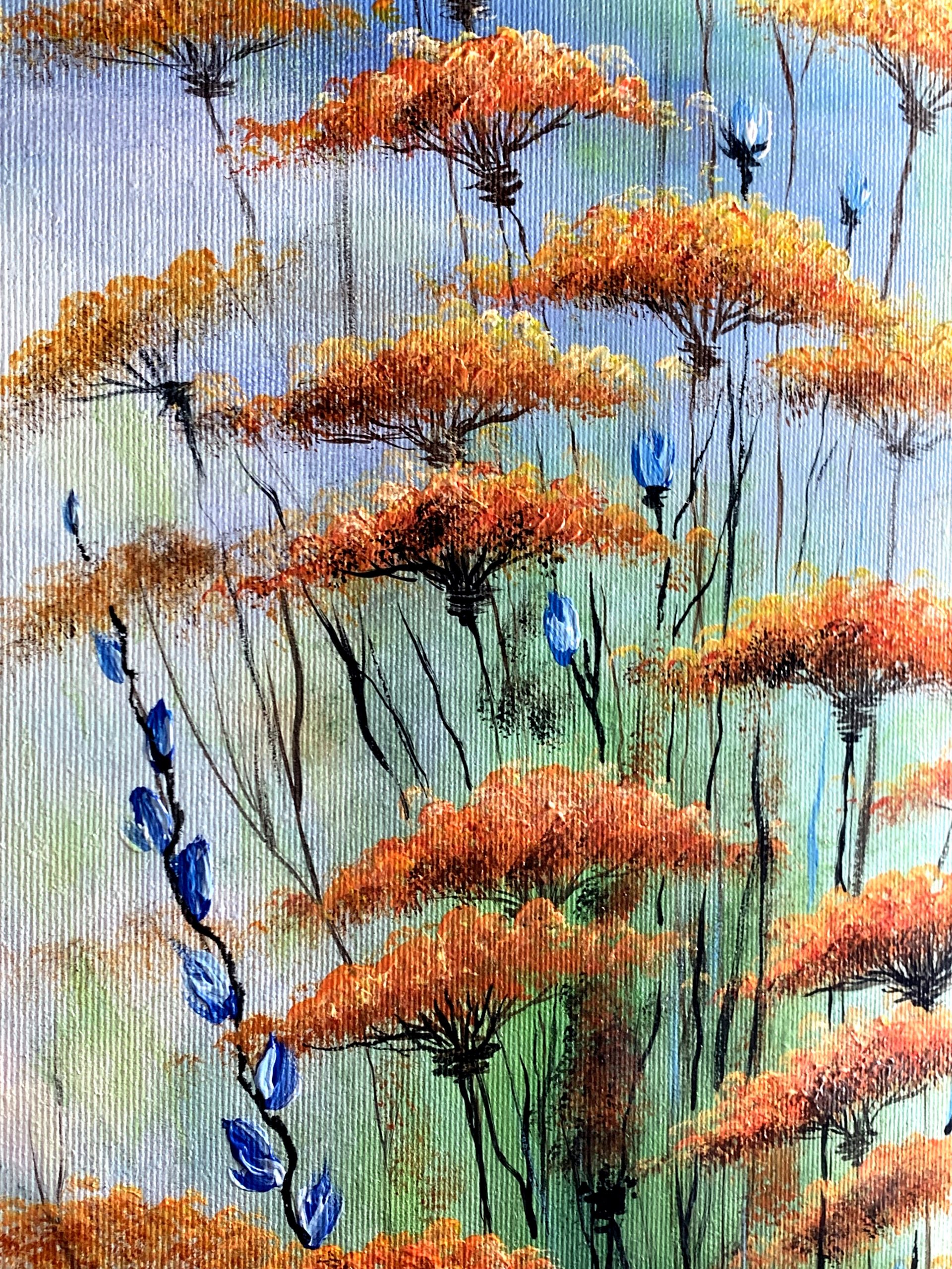 Obraz ścienny wrotycz i chabry obrazy polska łąka galeria 1916A - obrazek 5