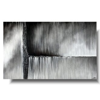 Obraz ręcznie malowany na płótnie "Ściana deszczu" 1959A