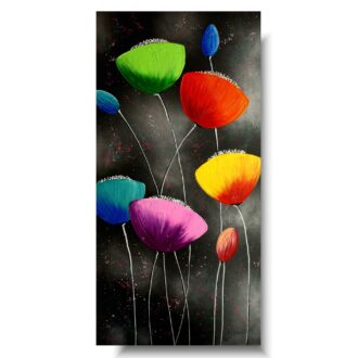 Obraz ręcznie malowany na płótnie "Kielichy" 1636A