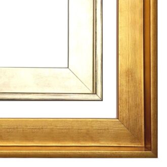 Złota rama american box do obrazu ramy pudełkowe AP10