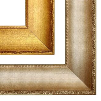 Elegancka rama do obrazu złota i srebrna AP7