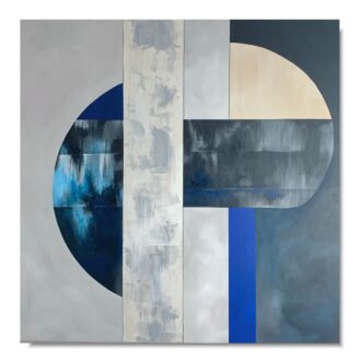 Obraz ręcznie malowany abstrakcja "Cel" 2308A