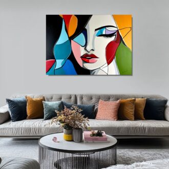 Obraz portret na płótnie "Kobieta niezależna" 2332A