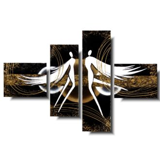 Obraz z aniołami do sypialni "Aniołki szczęścia i radości" 1226A