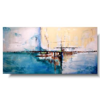 Marynistyczny pejzaż "Na horyzoncie" nowoczesne obrazy malowane do domu 1769A