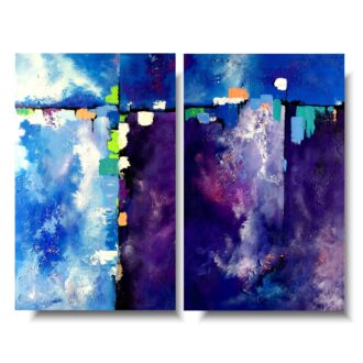 Sztuka współczesna abstrakcja duży obraz błogość obrazy malowane 1499A