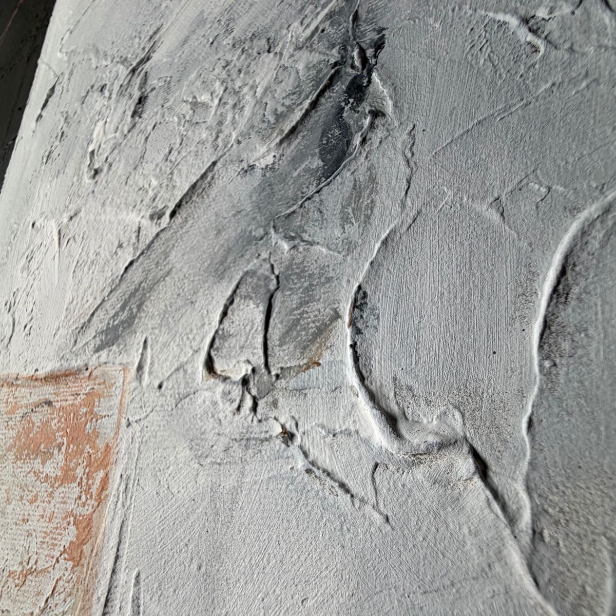 obraz nowoczesny struktura farby