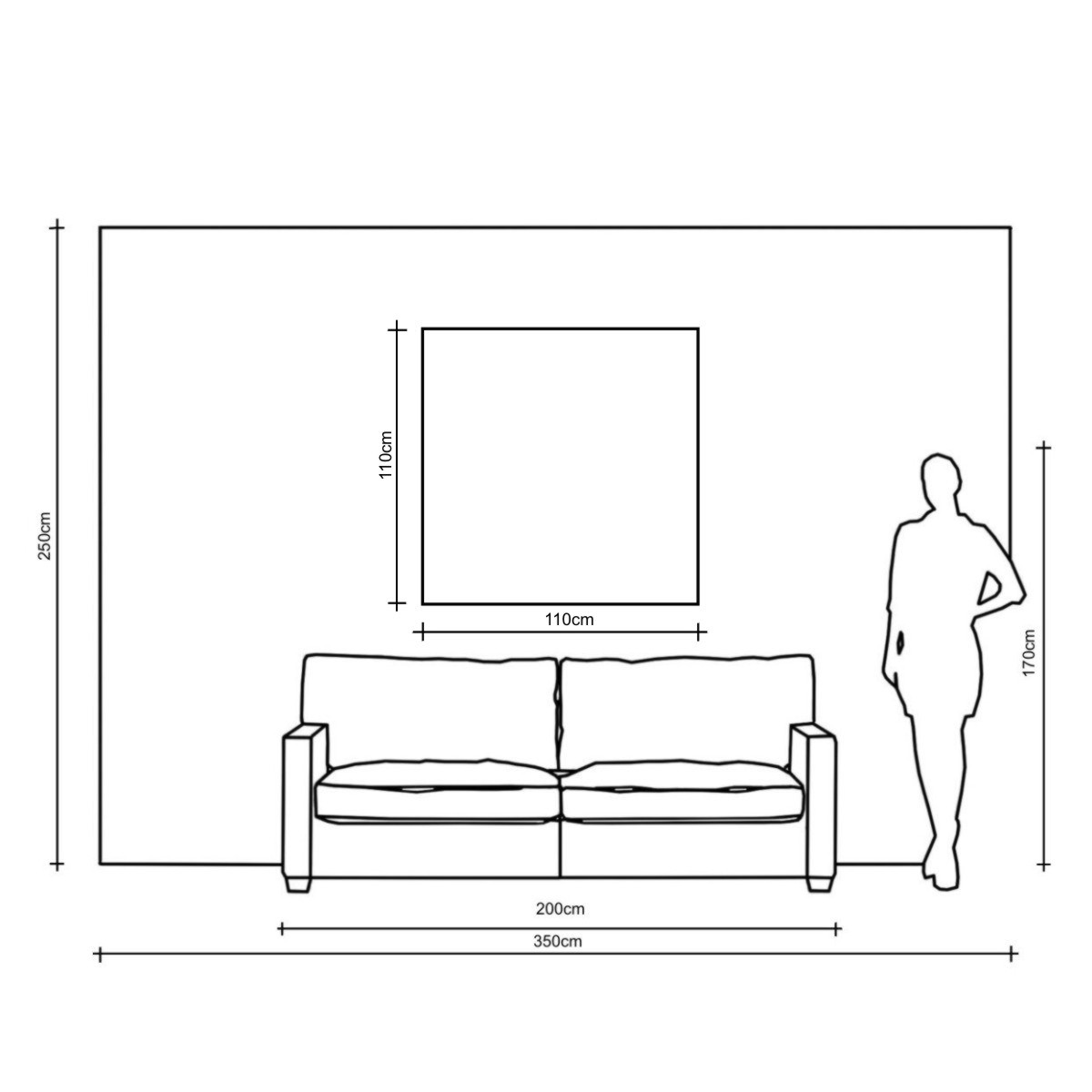 Obraz żurawie 100 x 100cm – japoński krajobraz zen 2383A - obrazek 9